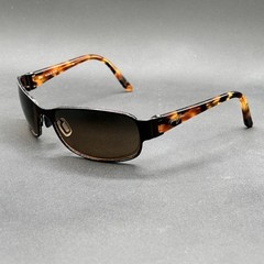 Maui Jim Makena MJ-244-20 Sunglasses Brown Italy Polarized 63-18-130 Used
