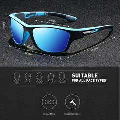 Polarized Sports Sunglasses Cycling Fishing Driving Men Women Outdoor