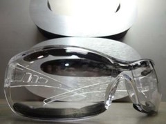 MOTORCYCLE Day Riding Padded Safety Protective SUN GLASSES GOGGLES Clear Lens