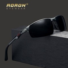 Aluminum HD Polarized Photochromic Sunglasses Men Driving Eyewear Sports Glasses