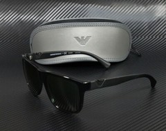 EMPORIO ARMANI EA4035 501771 Black Dark Grey Men’s 58 mm Sunglasses