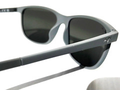NEW Maui Jim LELE KAWA Grey Stripe POLARIZED Neutral Grey GLASS Sunglass 811-11D