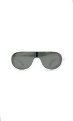 Emporio Armani EA4166Z 58726G 30mm Matte White w/Grey Mirror Silver Sunglasses