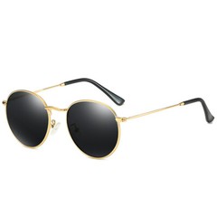 Vintage Polarized Sunglasses Women Men Round Glasses Classic Sun Shades Eyewear