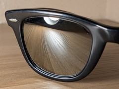 Ray-Ban Wayfarer 5022 Black – B&L Made in USA Sunglasses – Rare CHROME LENS