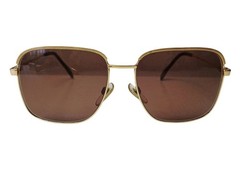 1970’s MENRAD sunglasses made in Germany gold GEP square eyewear pilot