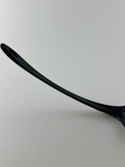 Oakley XS Fives Polished Black Frame Blue Iridium Lens+Box 03-450 Kids Youth NEW