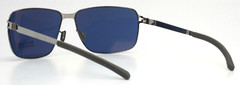 MYKITA Darren 051 Silver Mens Rectangle Full Rim Sunglasses 58-13-140 B:41