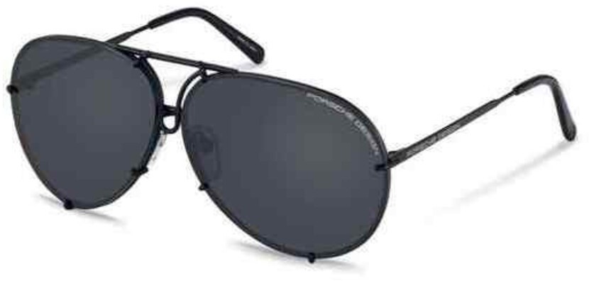 Porsche Design P 8478 Black/Black d343 Size 66 Sunglasses