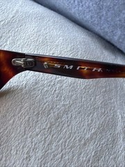 Smith Optics Waterwitch Polarized Sunglasses Tortoiseshell Wrap Brown Sport Lens