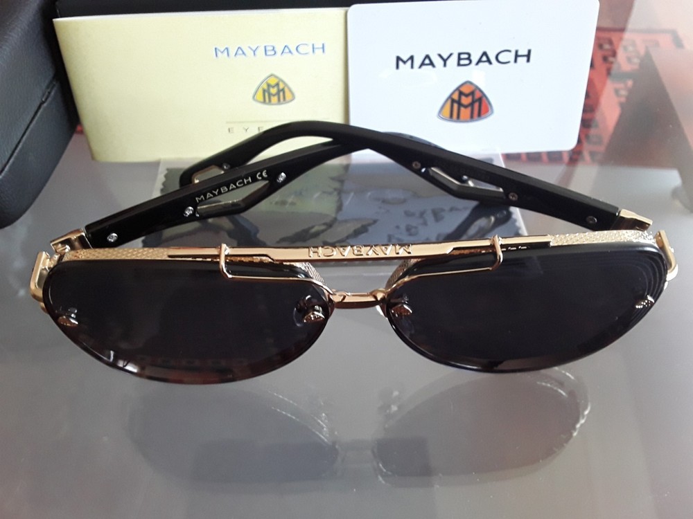 MAYBACH Unisex Sunglasses AVIATOR for Men / Women / Gold / Black / New !!!