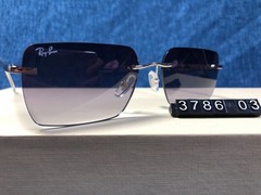 Ray-Ban RB3786 Sunglasses Silver Frame Gradient Blue Lens 56/18MM 003/11 145MM