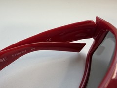 Nike EV0819-606 Reverse Sunglasses (One Size) Red Used , All In Photo