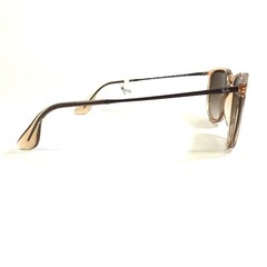 Ray-Ban Sunglasses RB4171 ERIKA 6514/13 Clear Brown Round Frames Brown Lenses