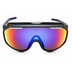 Bolle Unisex Sunglasses Titanium Matte Nylon Shield Frame CHRONOSHIELD BS018012