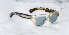 Jacques Marie Mage Walker Palladio 10th Anniversary Blue Lens Sunglasses