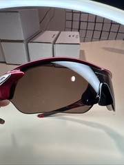 OAKLEY RADARLOCK EDGE Sunglasses Black OO9209-03 Burgandy/Gray #771