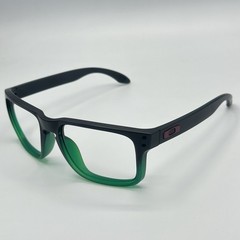Oakley Holbrook Matte Jade Fade Burgundy O Icon Frames Only Sunglasses OO9102