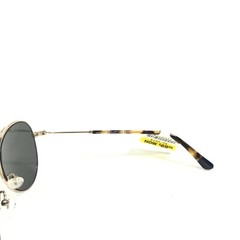 Gant Sunglasses GA7097 32N Gold Aviator Frames with Gray Lenses 56-12-145