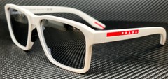PRADA LINEA ROSSA PS 05YS TWK40A White Rubber Blue Men’s 58 mm Sunglasses