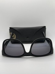 Ray-Ban Sunglasses RB4165 JUSTIN 622/T3 Black Polarized Light Gre Lenses 5 – New