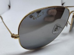 NEW RAY-BAN RB 3025 9196 G3 62MM AVIATOR LARGE METAL SUNGLASSES GOLD AUTHENTIC