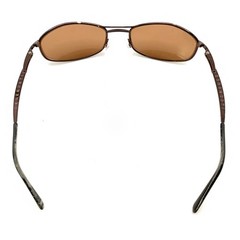 Serengeti Copper Brown Metal Round Oval Wrap Sunglasses Frames Japan Designer
