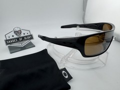 OAKLEY TURBINE ROTOR BLACK W/ TUNGSTEN IRIDIUM POLARIZED SUNGLASSES OO9307-06