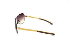 MYKITA AVA GOLDLINE COL 008 w BROWN GRADIENT BR1X LENS SUNGLASS MADE IN GERMANY