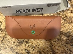 Ray-Ban Meta Headliner Gen 1 Shiny Black Polarized RW4009 601/9AAA Smart Glasses