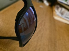 Costa Reefton PRO Wrap Sunglasses Black Plastic Frame Blue Mirrored 120mm