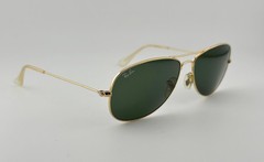 Ray Ban Cockpit RB3362 Gold Frame Aviator Sunglasses 001 59-14 3N VINTAGE