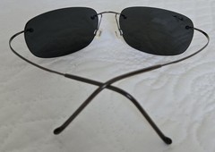 RARE Maui Jim MJ-SPORT MJ-502-02 PURE TITANIUM Frames/Rimless Lenses
