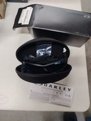 Oakley Flak 2.0 XL Matte Black Frame Prizm Deep H2O Polarized Sunglasses