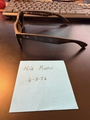 Ray-Ban RB213290258 Wayfarer 55mm Polarized Sunglasses