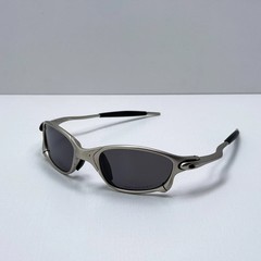 Oakley Juliet X-Metal Sunglasses Gray Frame Black Lens Vintage