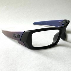 Oakley Gascan Matte Black Blue Ear Stems Replacement Frame Only Authentic OO9014