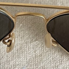 Ray Ban Aviatior Sunglasses 58-14 Bausch Lomb Vintage Gold Colored Aviation B&L