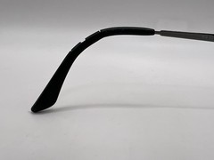 Ray Ban RB 3269 004/58 Gunmetal Grey Polarized Sunglasses Chipped Lenses Italy