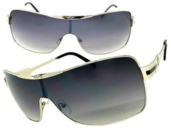 Contemporary Sleek Modern Sporty Wrap Shield Stylish Trendy SUNGLASSES For Men