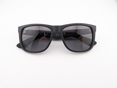 Ray-Ban Sunglasses, Polarized Lenses, RB 4165 622/T3 3P Justin, 54-16-145, Black