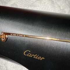 Authentic Cartier Premiere de Cartier CT0156S 003 Pink-gold Round Sunglasses NWB