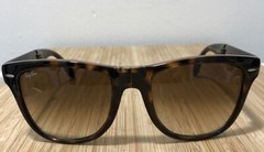 ITALY RAY BAN mock tortoise folding Wayfarer SUNGLASSES RB4105 710 54 mm w case