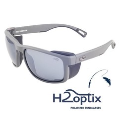 H2Optix Reef – H2010 Grey Matte Grey – Silver Flash Mirror Lens – NEW