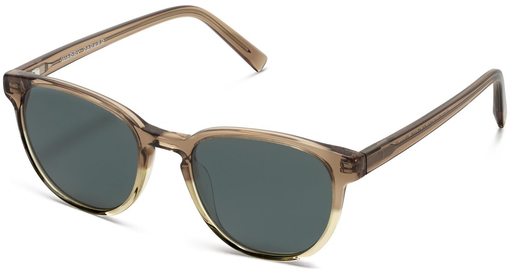 Warby Parker SYDNEY Sunglasses CHAI CRYSTAL FADE Medium 50-18-140 mm