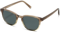 Warby Parker SYDNEY Sunglasses CHAI CRYSTAL FADE Medium 50-18-140 mm