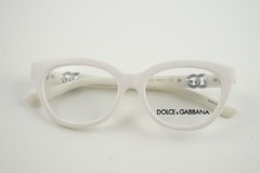 New! Kid’s Dolce & Gabbana DX 5005U 3312 48-15-130 Polished White Silver