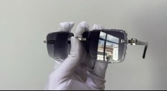 Designer High Fashion White Marble Arms 2026 Diamond Cut Tinted Buffs BRAND NEW