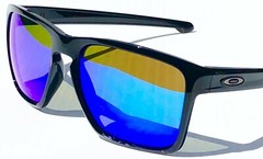 NEW* Oakley SLIVER XL Black POLARIZED Galaxy Blue 2 lens set Sunglass 9341