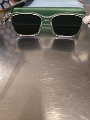 PAIR EYEWEAR THE KIRBY 049 54-17-140 CLEAR FRAME,W/NONPRESCRIPTION TINTED LENSES